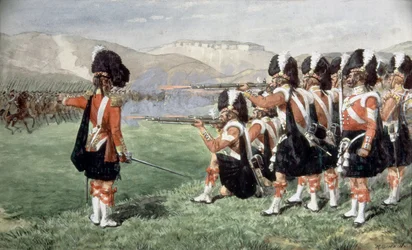Die dünne rote Linie, 1854